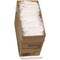 Pactiv Corp. Mediumweight Plastic Fieldware Cutlery Napkin/Spork/Straw Kit - White (1000/Carton)